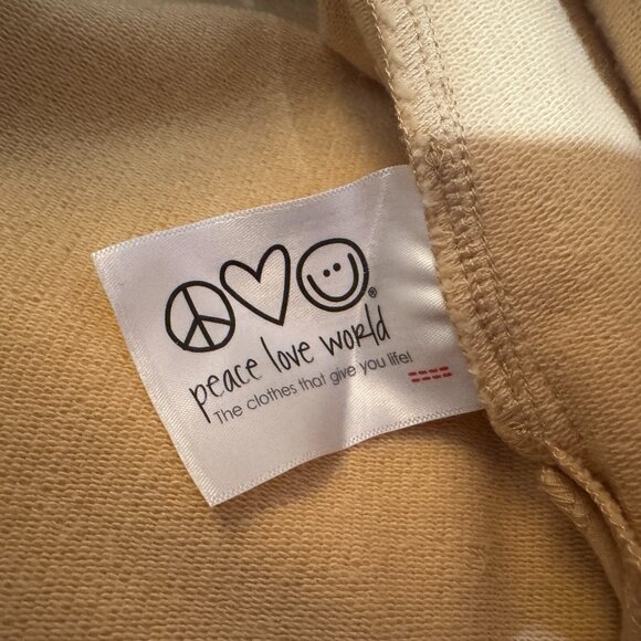 PEACE LOVE WORLD Shannon Shawl Collar Cotton Maxi Duster Coat, Almond Buff, L - Picture 14 of 16